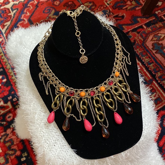 Jessica Simpson “Tinsel Town” Necklace - Picture 1 of 4